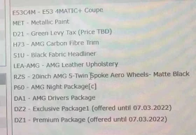 Mercedes-Benz E 53 AMG 4MATIC* КАРБОН* DISTRONIC* 360* HUD* ОБДУХВАНЕ* , снимка 15