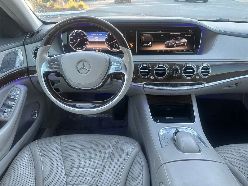 Mercedes-Benz S 500 AMG* PACK* 4MATIC* BURMESTER* ПОДГРЕВ* КАМЕРА* КЕЙ, снимка 5 - Автомобили и джипове - 52936319