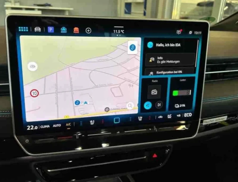 VW ID.7   Pro 82 KWh 210 KW.KAMERA.LED.NAVI.PANORAMA, снимка 12 - Автомобили и джипове - 53556966