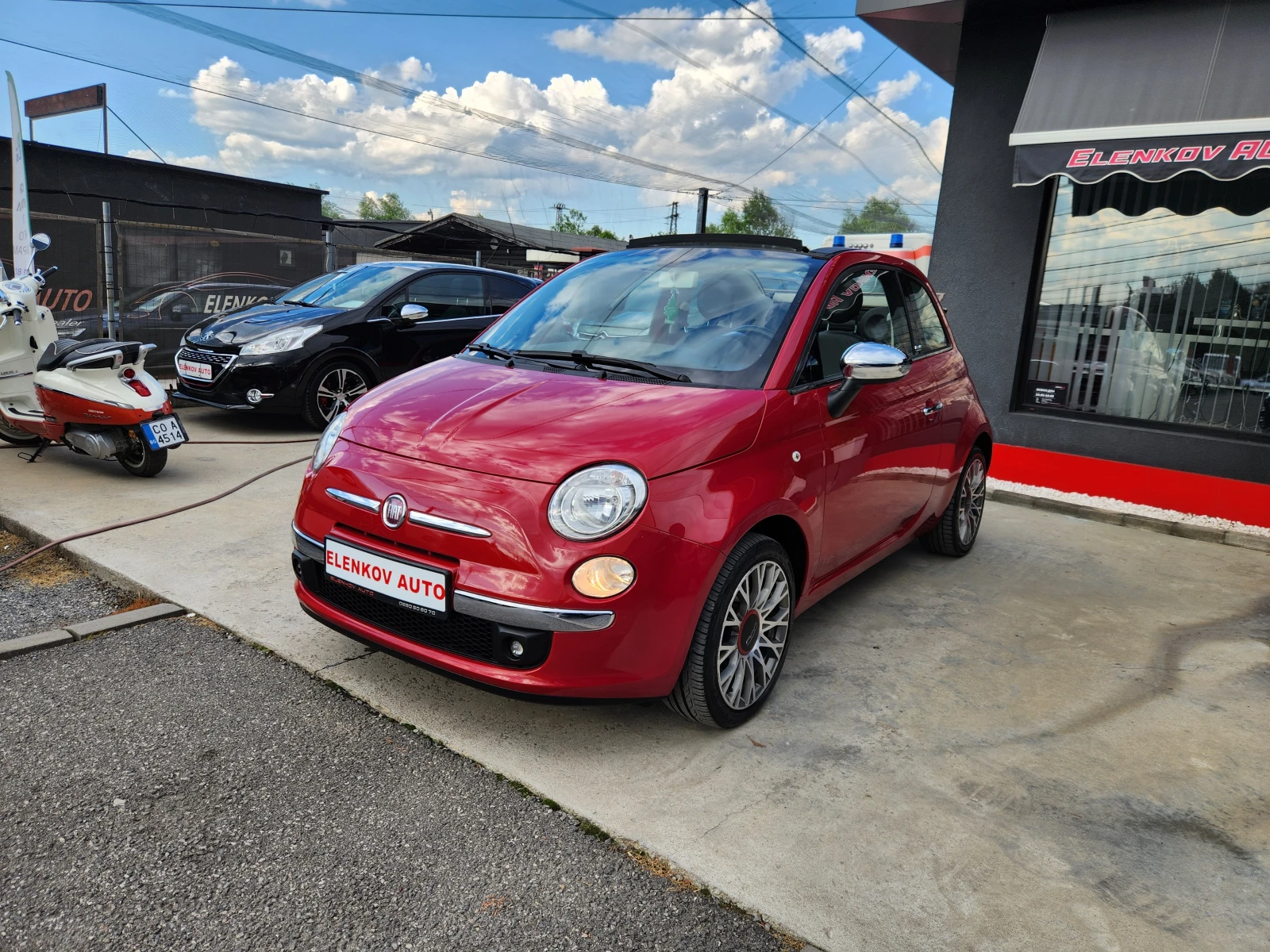 Fiat 500 1.4i- 100к.с- EURO 5b -КЛИМАТРОНИК- ШВЕЙЦАРИЯ - изображение 3