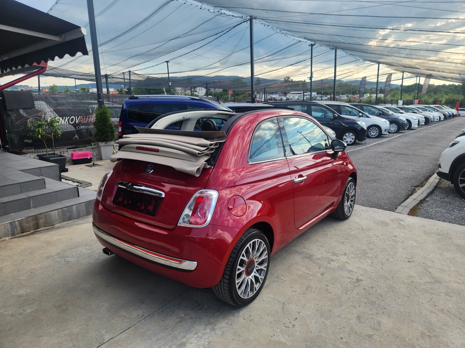 Fiat 500 1.4i- 100к.с- EURO 5b -КЛИМАТРОНИК- ШВЕЙЦАРИЯ - изображение 8