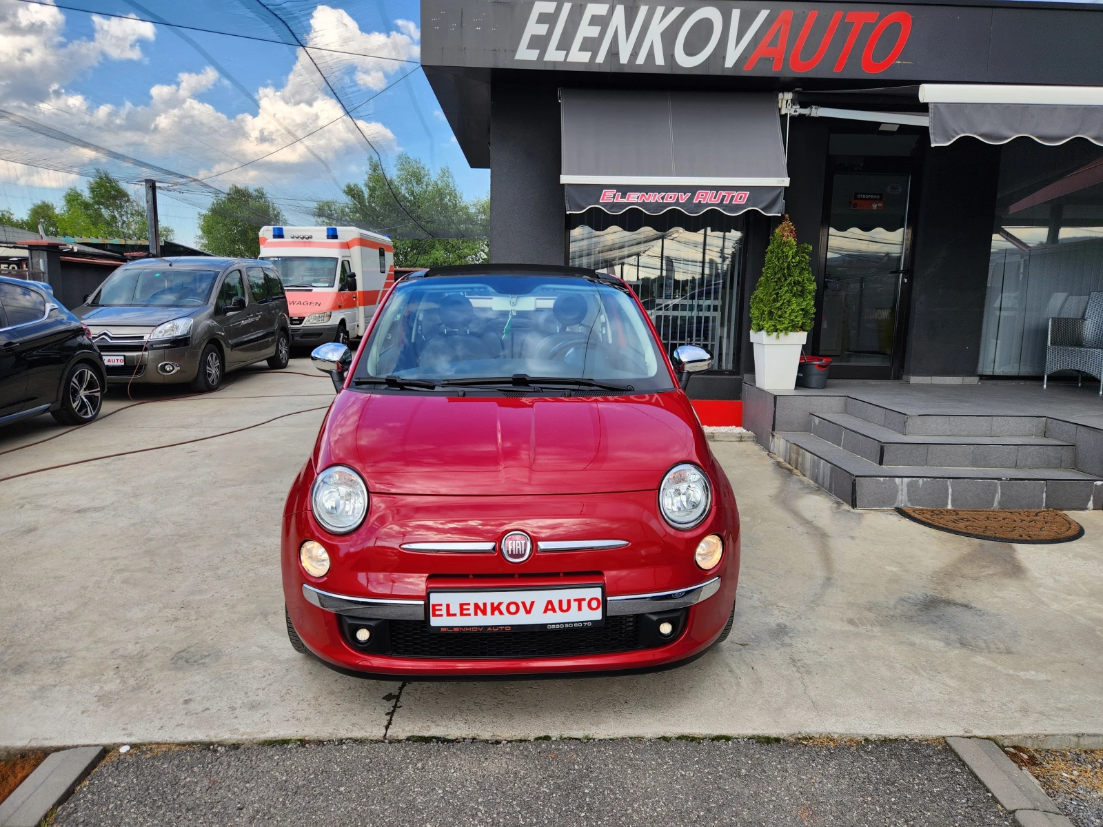 Fiat 500 1.4i- 100к.с- EURO 5b -КЛИМАТРОНИК- ШВЕЙЦАРИЯ - изображение 2