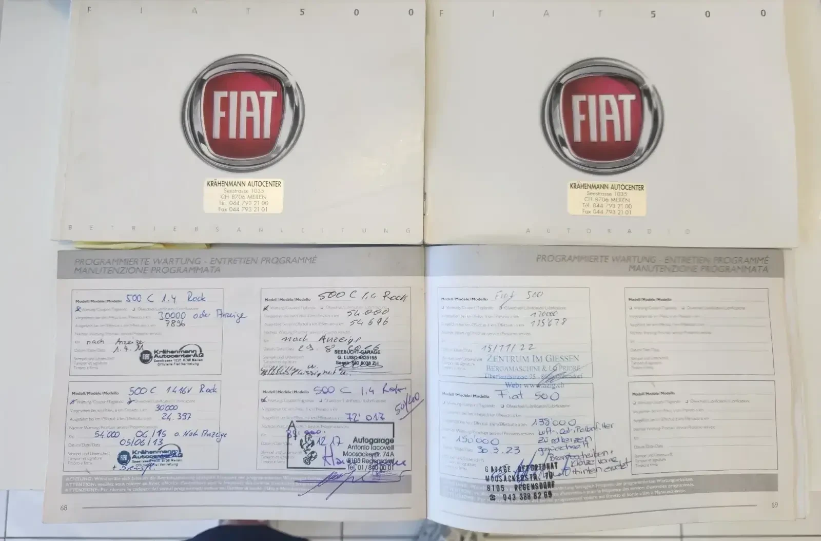 Fiat 500 1.4i- 100к.с- EURO 5b -АВТОМАТИК- ШВЕЙЦАРИЯ - изображение 10
