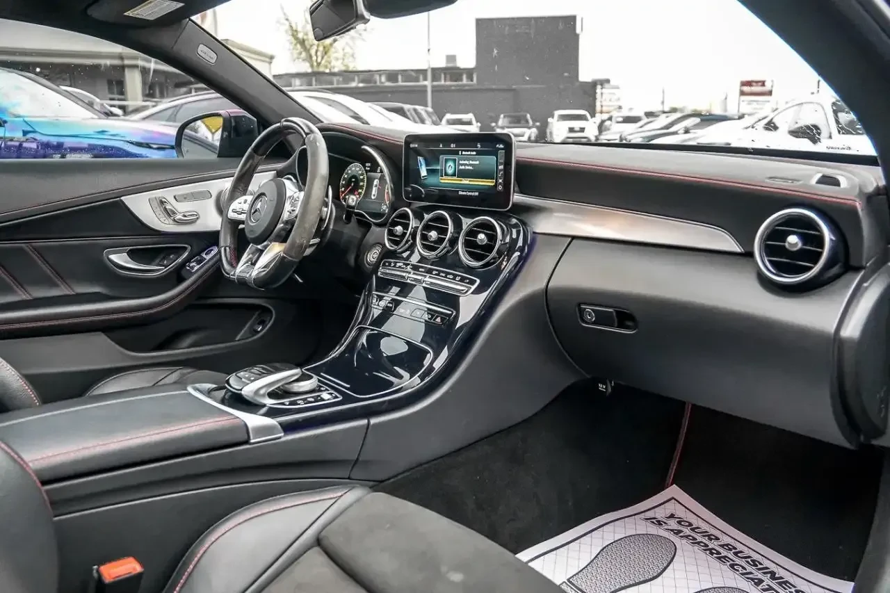 Mercedes-Benz C 43 AMG COUPE 4MATIC PANO BURMESTER ДИГИТАЛНО ТАБЛ 360 CAM, снимка 12 - Автомобили и джипове - 53903773