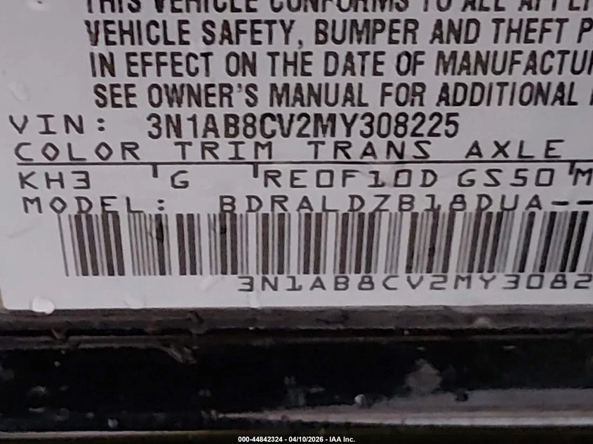 Nissan Sentra 2.0l Sv Xtronic Cvt, снимка 9 - Автомобили и джипове - 54314658