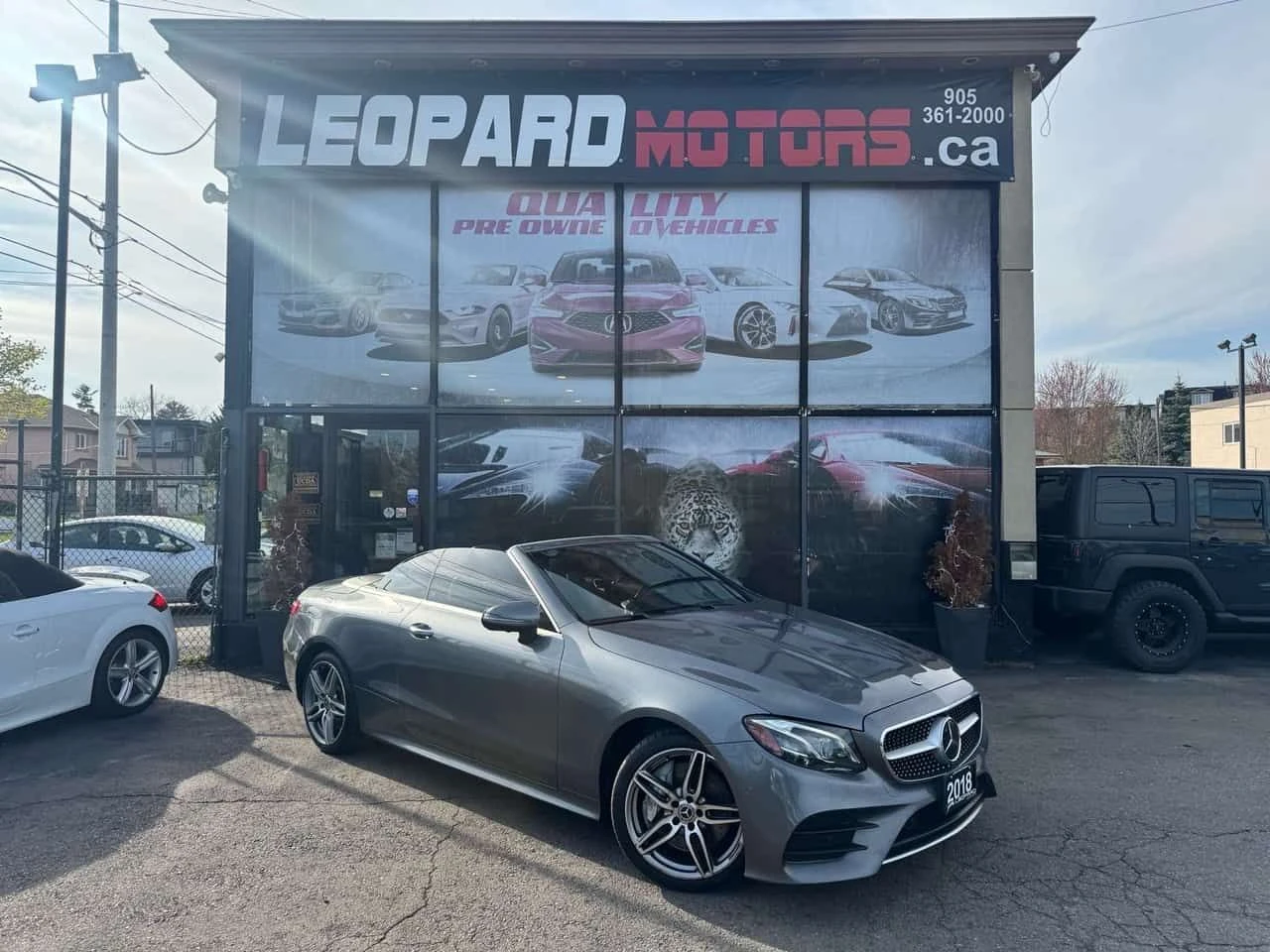 Mercedes-Benz E 400 * 4MATIC Cabriolet, Camera, Leather, Lane Assi * C
