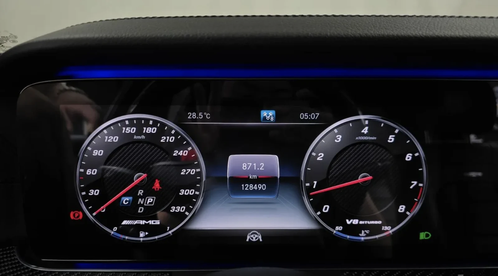 Mercedes-Benz E 63 AMG BURMESTER /360 КАМЕРИ/ ОБДУХ / ПАНО /HUD, снимка 7 - Автомобили и джипове - 55326064