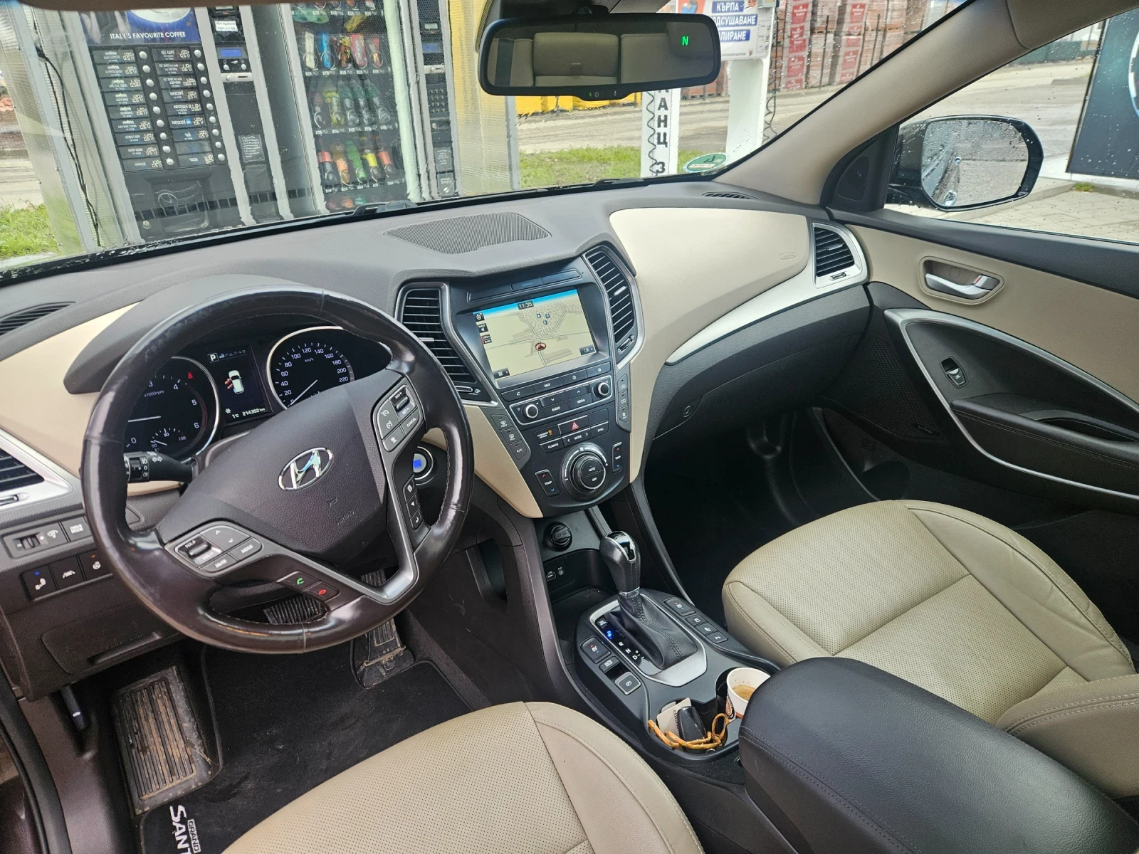 Hyundai Santa fe 2.2CRDI 4x4 6+ 1 GRAND, снимка 14 - Автомобили и джипове - 53689889