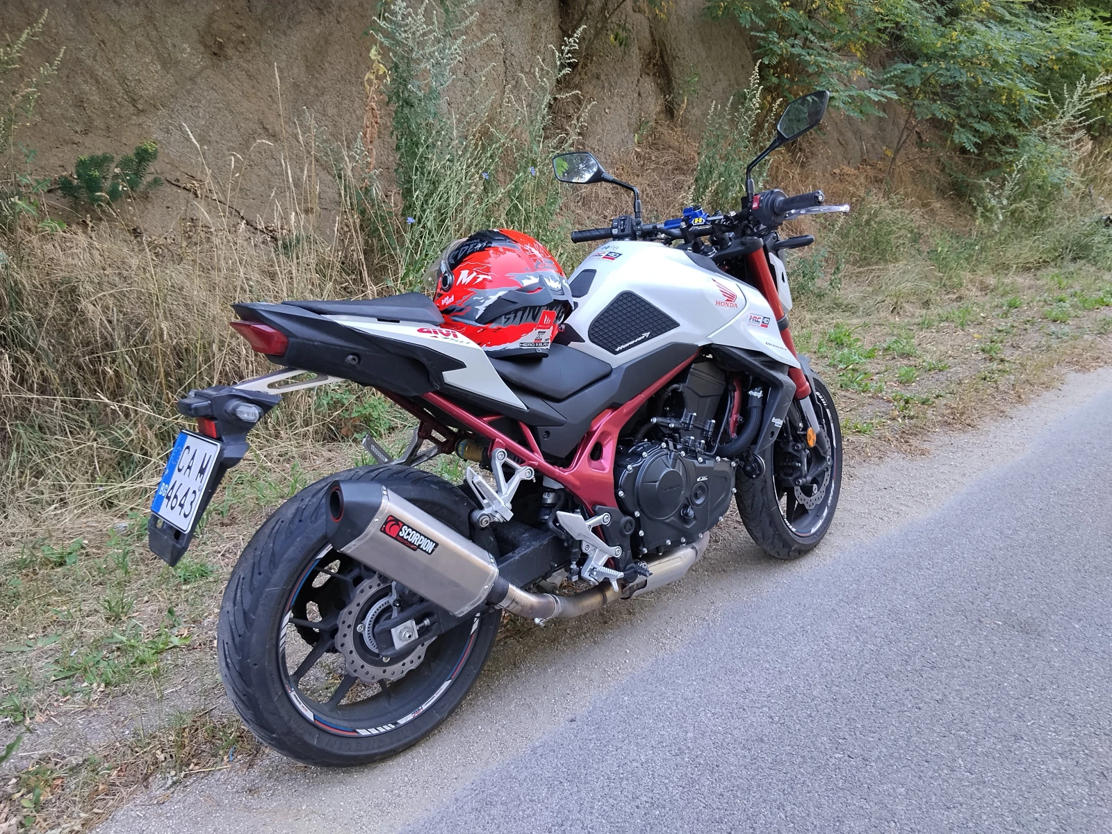 Honda Hornet cb750 - 290km!!!