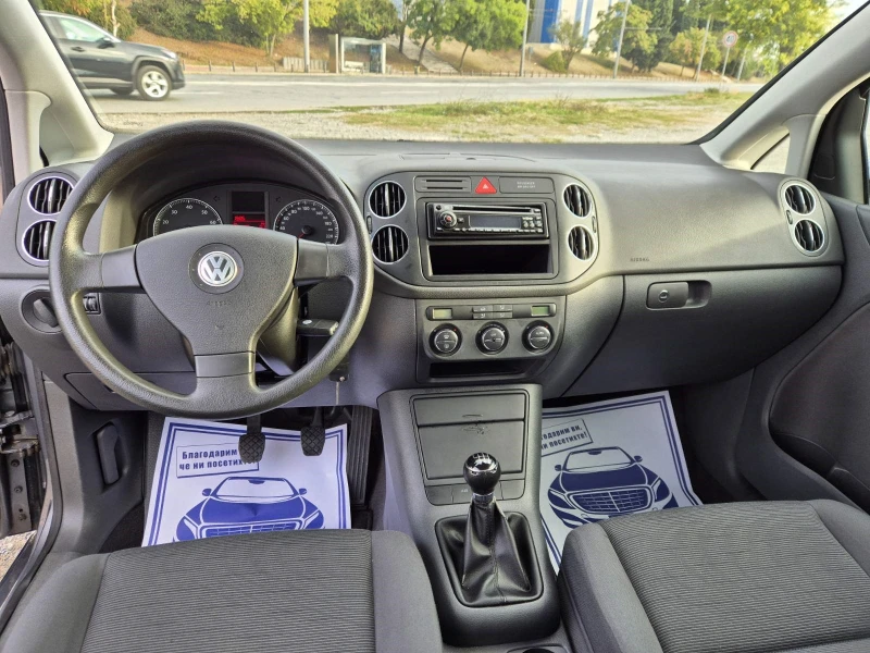 VW Golf Plus 1.6i, снимка 12 - Автомобили и джипове - 47299593