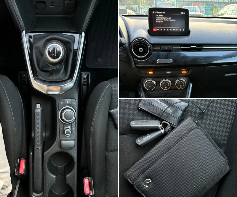 Mazda 2 1.5 SKY ACTIVE, снимка 12 - Автомобили и джипове - 47528119