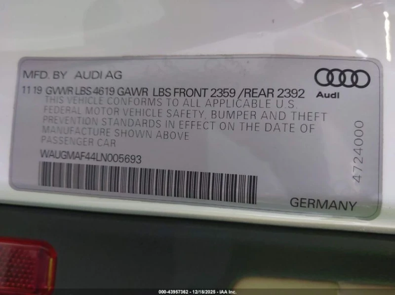 Audi A4 PREMIUM 40 TFSI - S Tronic * CARFAX* , снимка 9 - Автомобили и джипове - 53344968