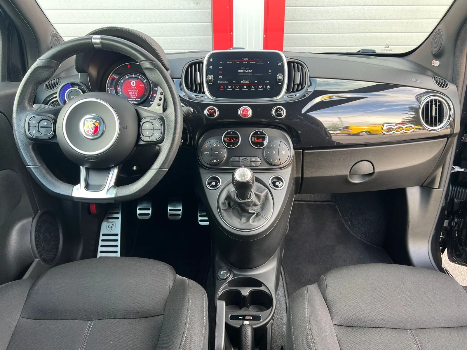 Fiat 500 1.4I ABARTH NAVI KLIMATRONIK BEATS EVRO 6D 91000KM | Mobile.bg   13