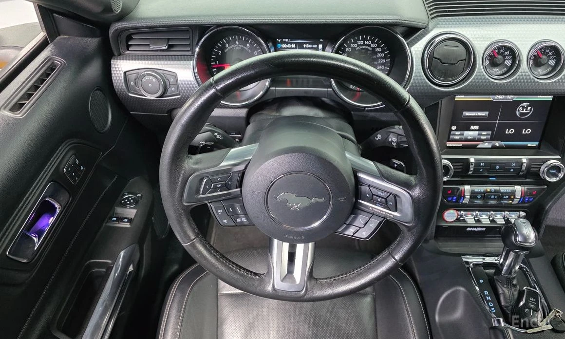 Ford Mustang 2.3 Eco Boost* GT-500 Pack* ОБДУХВАНЕ* КОЖА* NAVI*, снимка 9 - Автомобили и джипове - 53984376