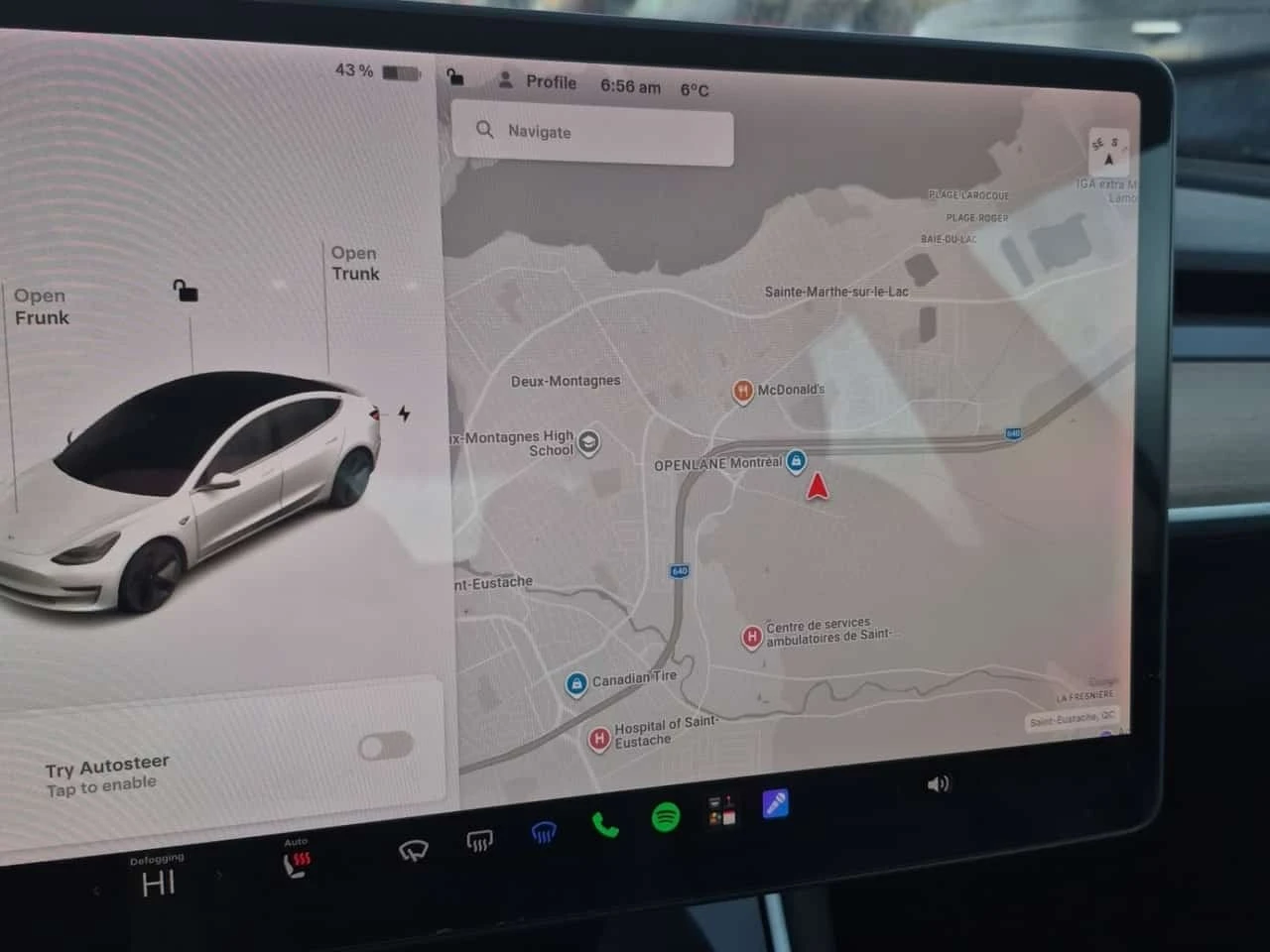 Tesla Model 3 * LONG RANGE * АВТОКРЕДИТ БЕЗ ПЪРВОНАЧАЛНА ВНОСКА*, снимка 11 - Автомобили и джипове - 56220015