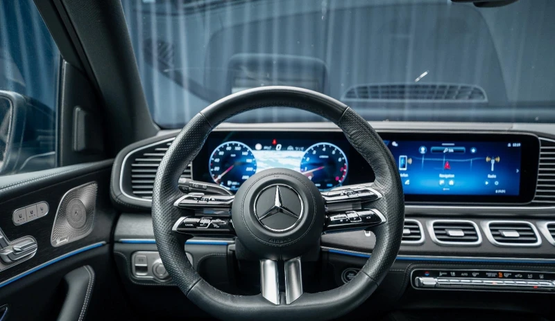 Mercedes-Benz GLS580 AMG/4-MATIC/FACELIFT/EXCLUSIV/BURM/PANO/HEADUP/360, снимка 11 - Автомобили и джипове - 51567338