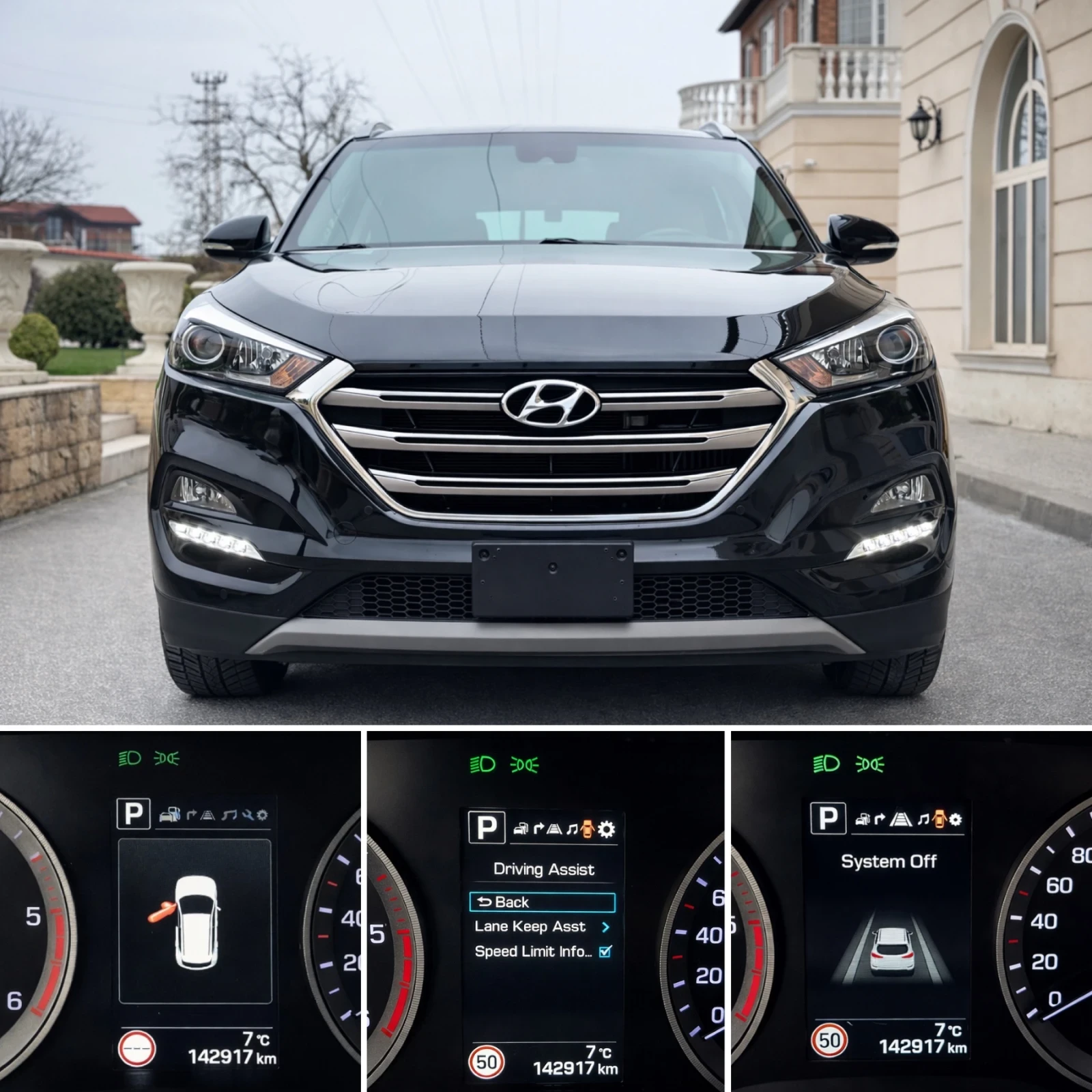 Hyundai Tucson 1.7 CRDI::1 СОБСТВЕНИК::КАМЕРА::140 000 КМ::, снимка 12 - Автомобили и джипове - 53931093