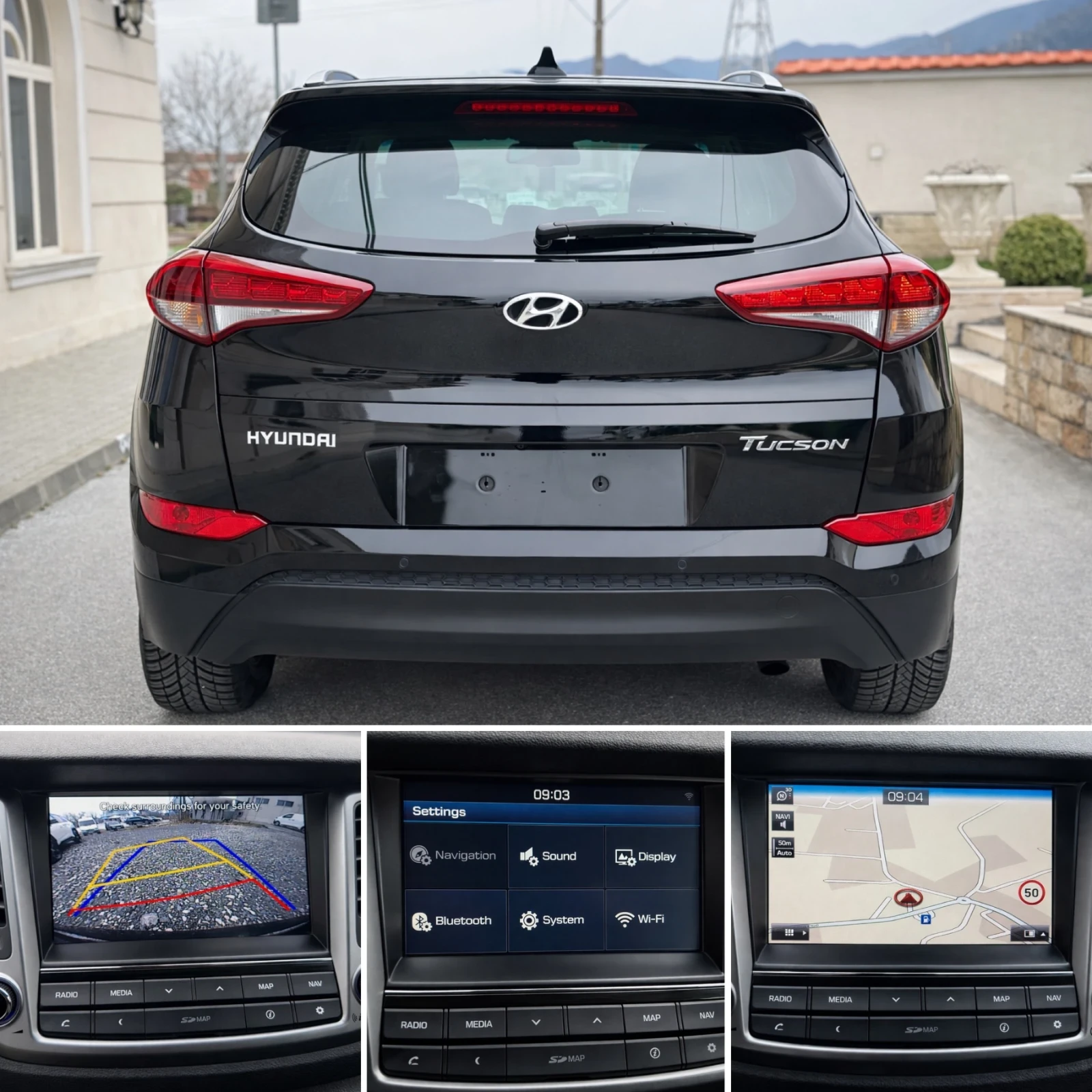 Hyundai Tucson 1.7 CRDI::1 СОБСТВЕНИК::КАМЕРА::140 000 КМ::, снимка 14 - Автомобили и джипове - 53931093