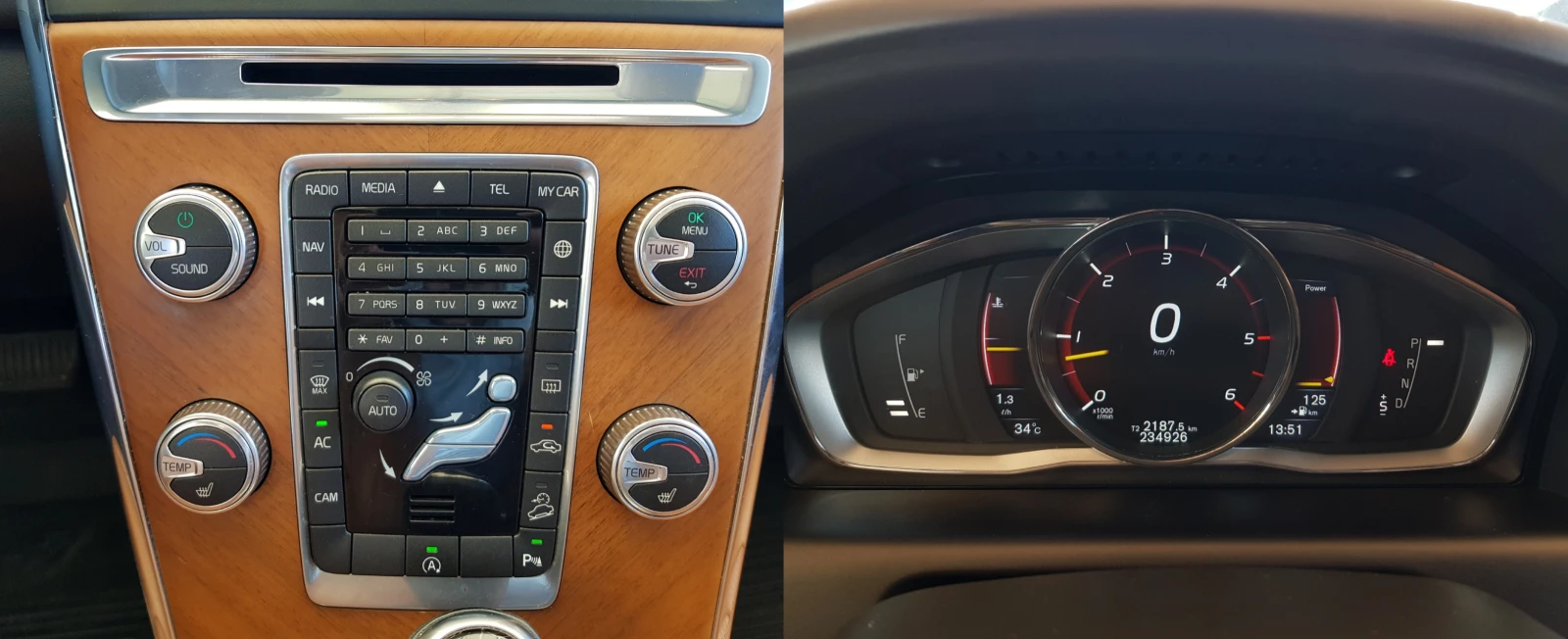 Volvo XC60 2.4-220 к.с. D5 AWD/INSCRIPTION /07/2016г. EURO 6B, снимка 14 - Автомобили и джипове - 54834791