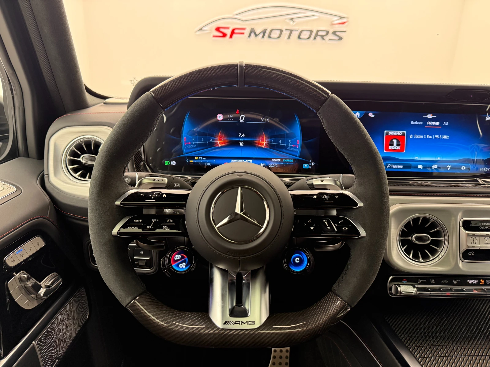 Mercedes-Benz G 63 AMG A22/CARBON/MAGNO, снимка 10 - Автомобили и джипове - 54878440