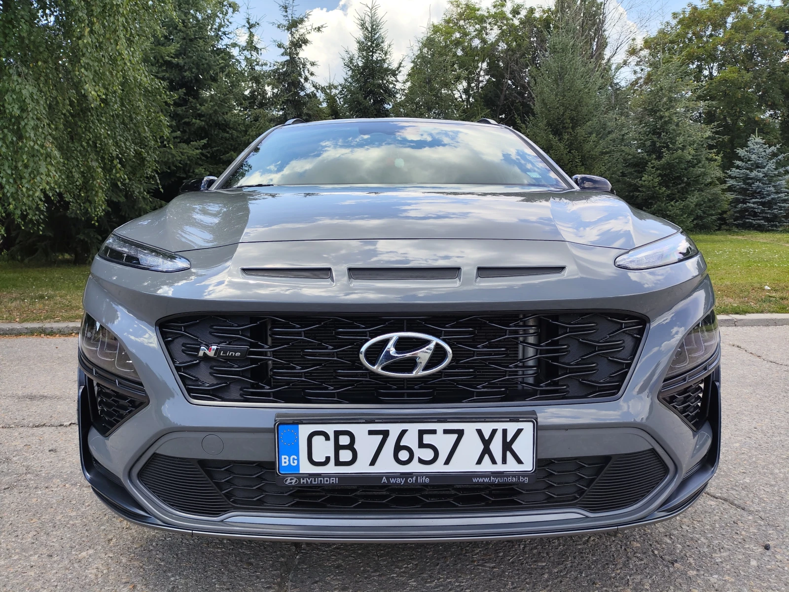 Hyundai Kona N-Line. Гаранционна. Бонуси в цената. , снимка 4 - Автомобили и джипове - 55545874