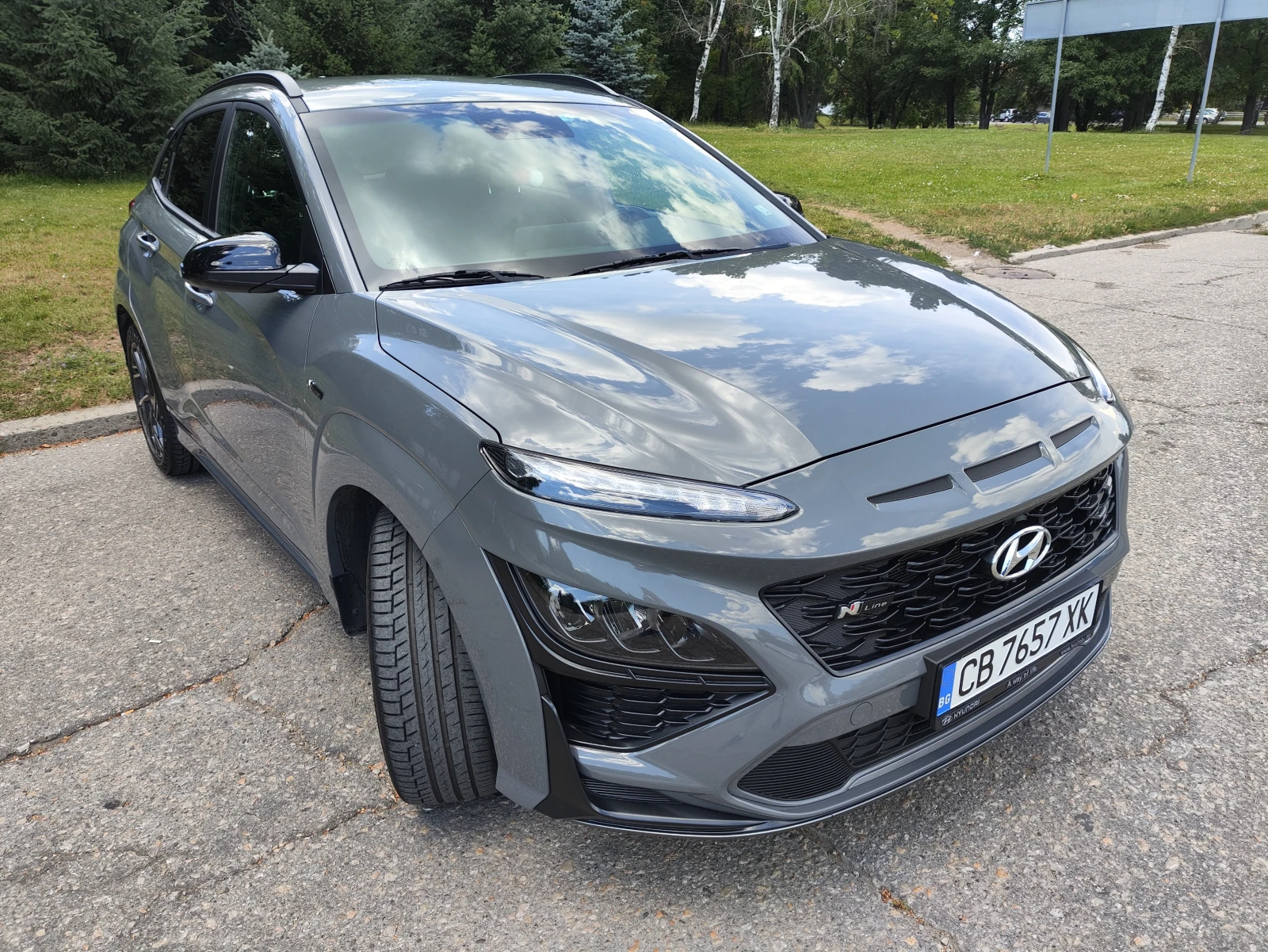 Hyundai Kona N-Line. Гаранционна. Бонуси в цената. 