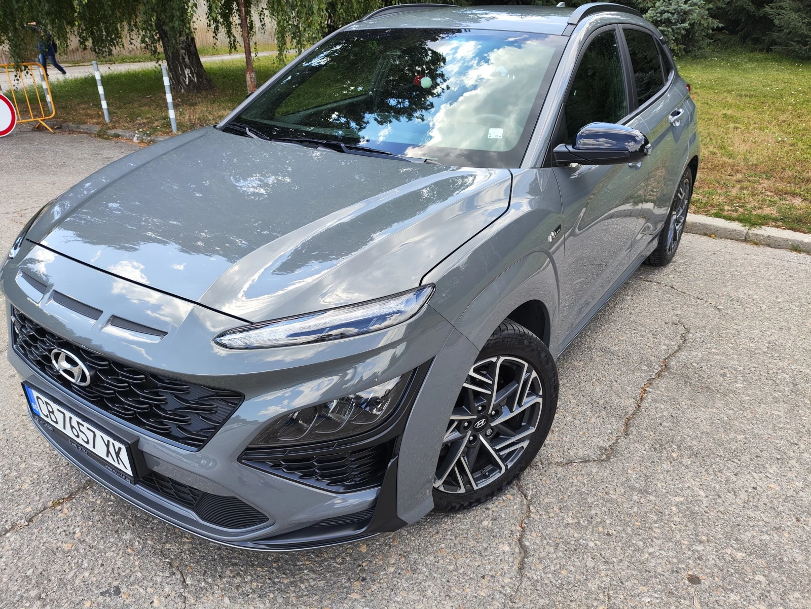 Hyundai Kona N-Line. Гаранционна. Бонуси в цената. , снимка 2 - Автомобили и джипове - 55545874