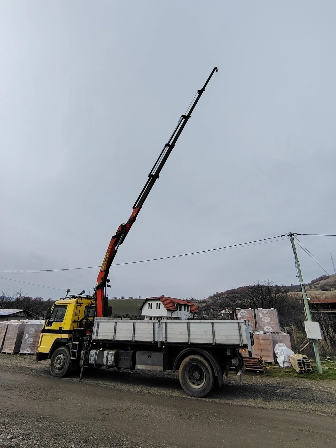 Volvo Fl Кран 18метра Палфингер