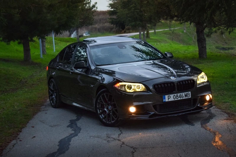 BMW 525 ПАМЕТ/ПОДГРЕВИ/LOGIC7/ШИБИДАХ