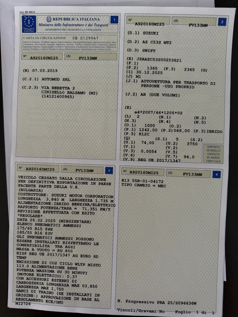 Suzuki Swift 1.2, снимка 17 - Автомобили и джипове - 53212873