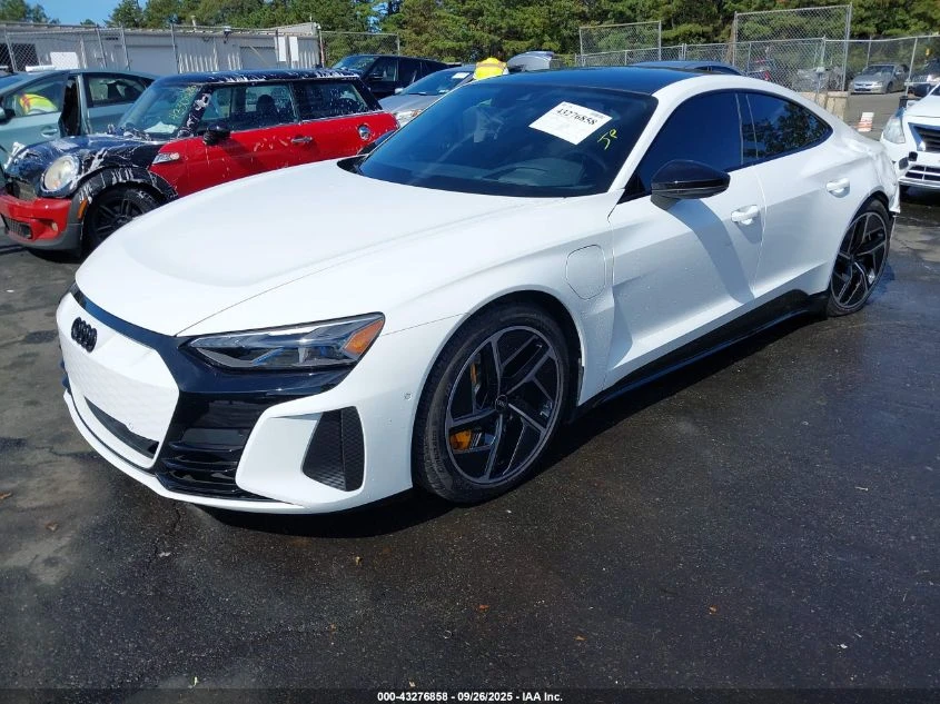 Audi E-Tron GT RS QUATTRO* B&O-музика* подгрев* обдухване* Heads-, снимка 1