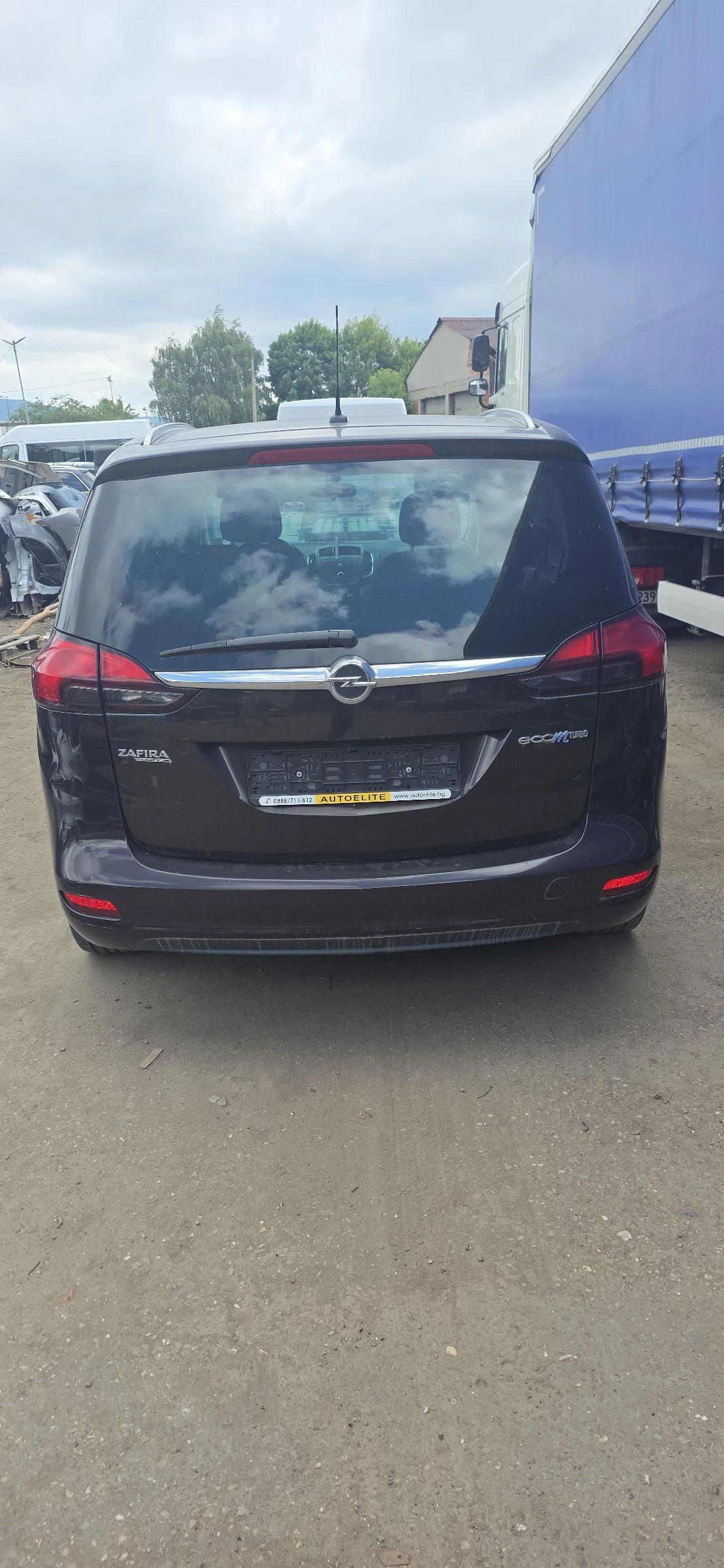 Opel Zafira 1.6 Турбо Метан.на части  - изображение 3