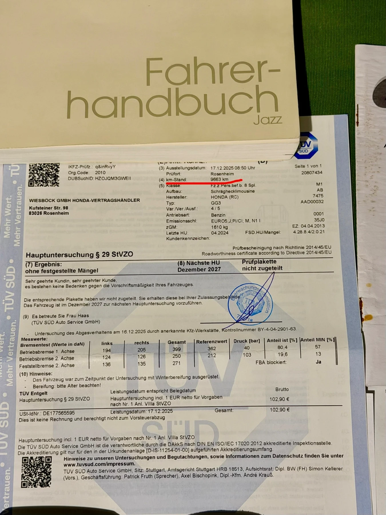 Honda Jazz 1.4i Si FaceLift i-Vtec 24 600km, снимка 16 - Автомобили и джипове - 56248178