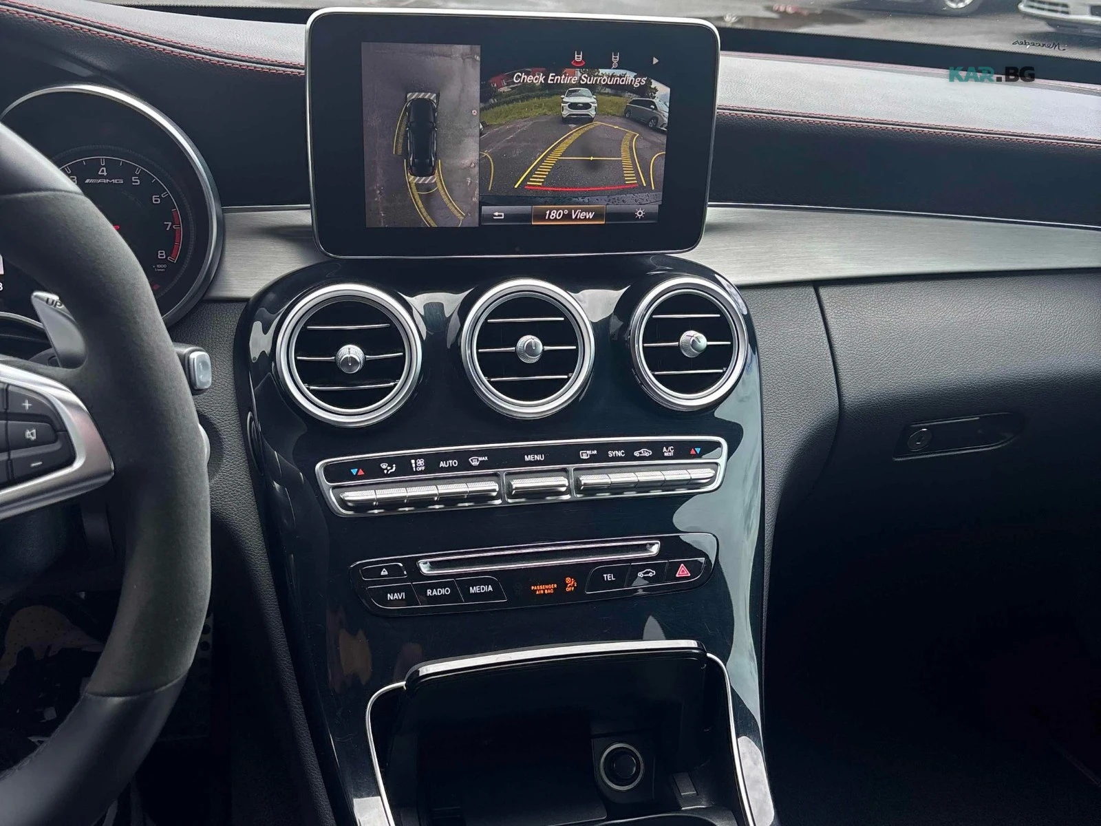 Mercedes-Benz C 43 AMG 4MATIC Автокредит Цена до България, снимка 8 - Автомобили и джипове - 55010680
