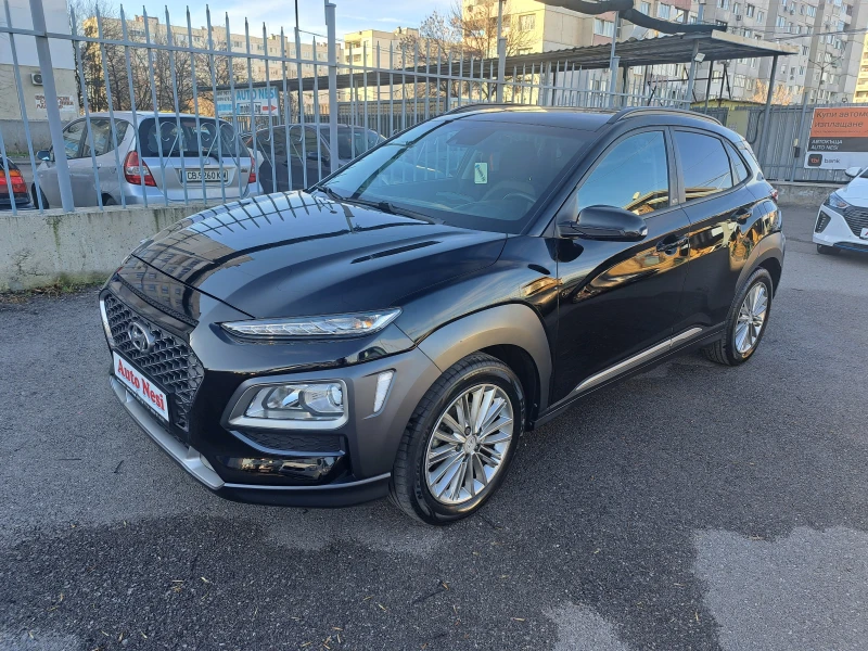 Hyundai Kona TURBO-GDI-120к.с-NAVI-FULL, снимка 1 - Автомобили и джипове - 48394591