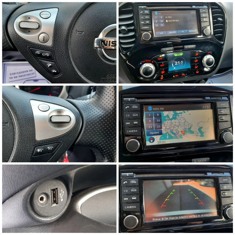 Nissan Juke 1.6i + ГАЗ/НАВИГАЦИЯ, снимка 13 - Автомобили и джипове - 51052717