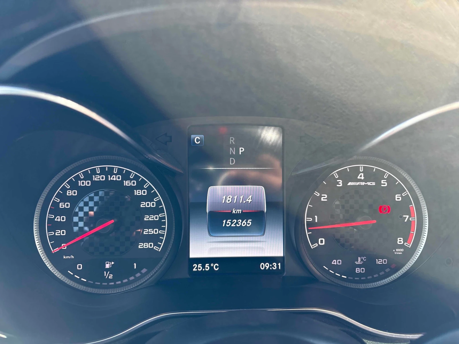 Mercedes-Benz GLC * AMG 43 * CARFAX * ЦЕНА ДО БГ, снимка 9 - Автомобили и джипове - 56084673