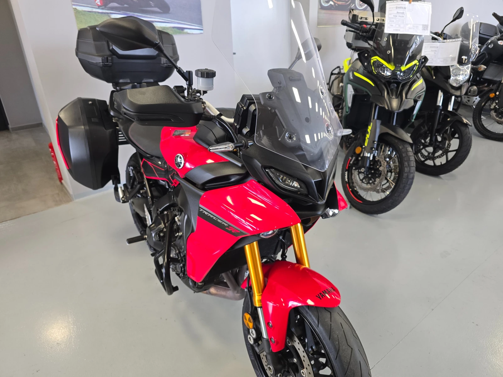 Yamaha Tracer 900ie, GT, ABS-TCS, 2023г., снимка 9 - Мотоциклети и мототехника - 56104746