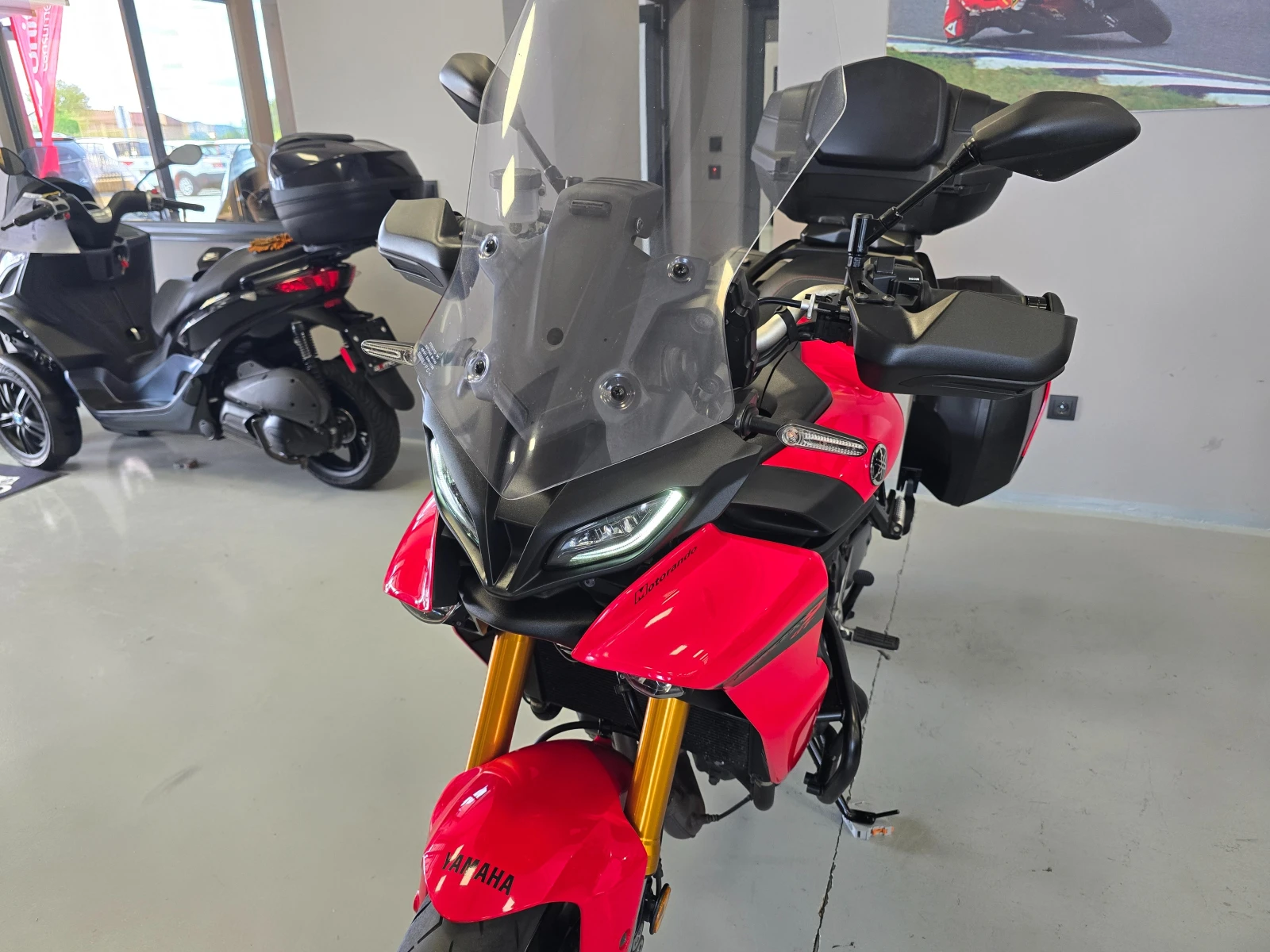 Yamaha Tracer 900ie, GT, ABS-TCS, 2023г., снимка 8 - Мотоциклети и мототехника - 56104746