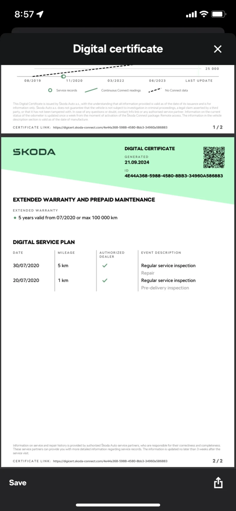 Skoda Superb 1.5TSI 62000KM!! Гаранция!! БГ, снимка 17 - Автомобили и джипове - 47239034