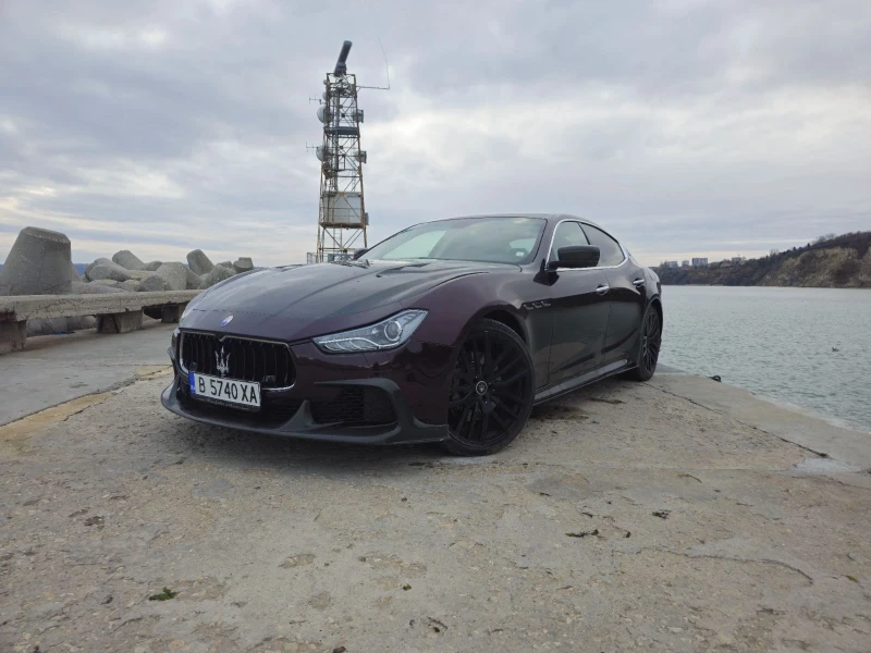 Maserati Ghibli  3.0 Diesel | 2014 година | 161, 000 | Carbon, снимка 1 - Автомобили и джипове - 48307605