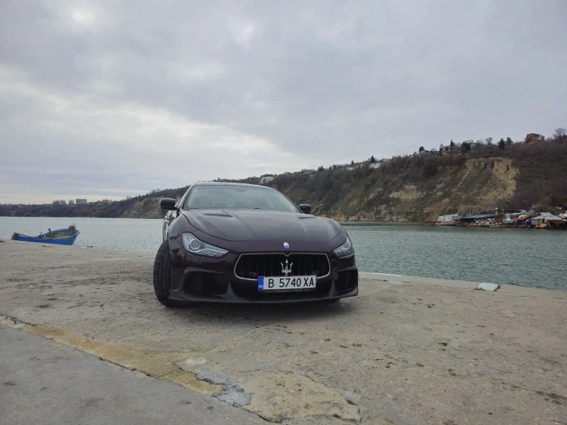 Maserati Ghibli  3.0 Diesel | 2014 година | 161, 000 | Carbon, снимка 3 - Автомобили и джипове - 48307605