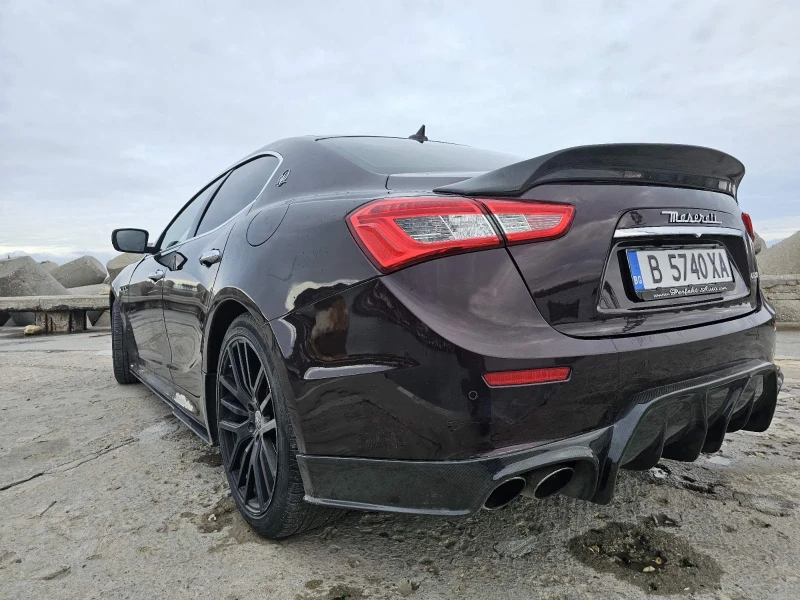 Maserati Ghibli  3.0 Diesel | 2014 година | 161, 000 | Carbon, снимка 5 - Автомобили и джипове - 48307605