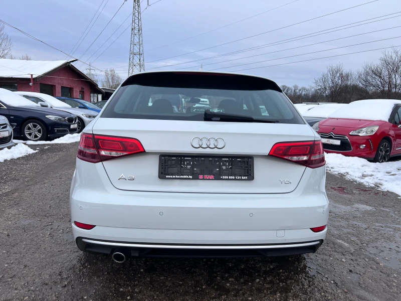 Audi A3 1.6 TDI FACELIFT  АВТОМАТИК КСЕНОН НАВИГАЦИЯ ТОП, снимка 5 - Автомобили и джипове - 48668459