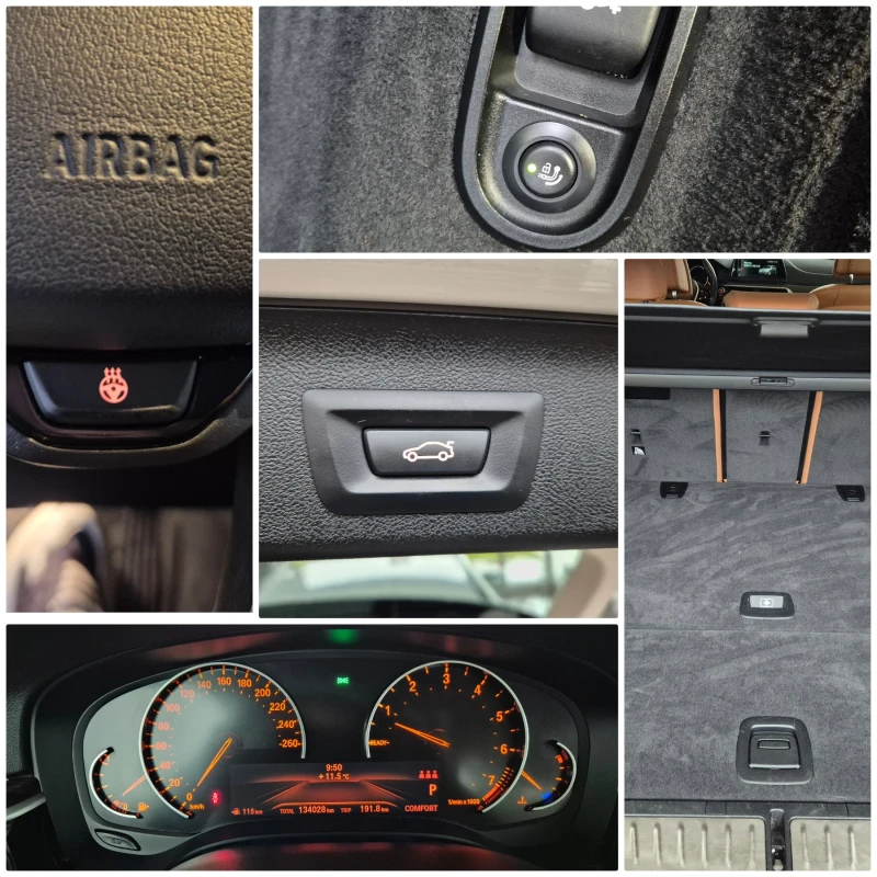 BMW 520 i Германия! Ел.теглич! Подгрев волан! Чисто нова!, снимка 17 - Автомобили и джипове - 52452229