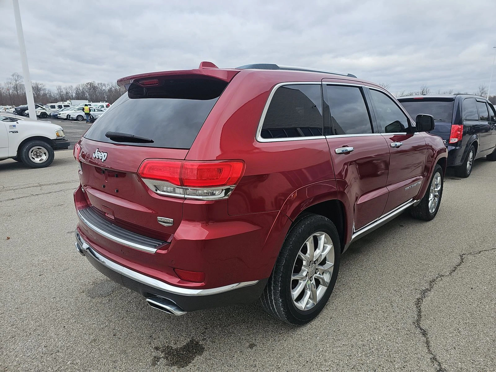 Jeep Grand cherokee SUMMIT / ОБДУХВАНЕ / HARMAN / DISTRONIC     - изображение 6