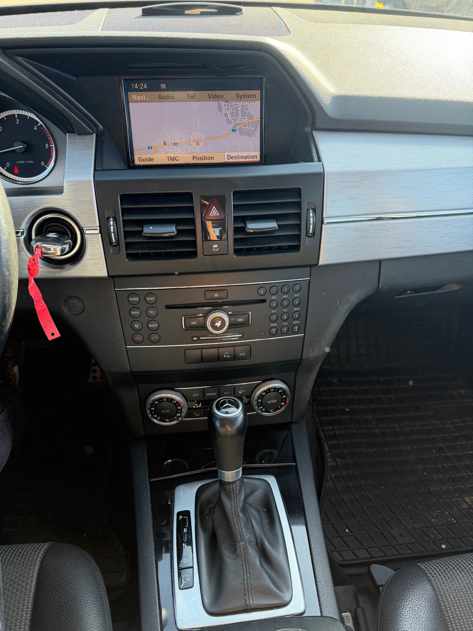 Mercedes-Benz GLK 220CDI 4MATIC AVTOMAT/NAVI/KOJA EURO 5, снимка 12 - Автомобили и джипове - 53828764