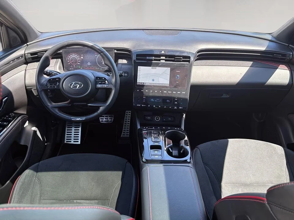 Hyundai Tucson 1.6HEV/230HP/N-LINE/4WD/360/PANO/KRELL/DIGI/474q, снимка 7 - Автомобили и джипове - 55132150