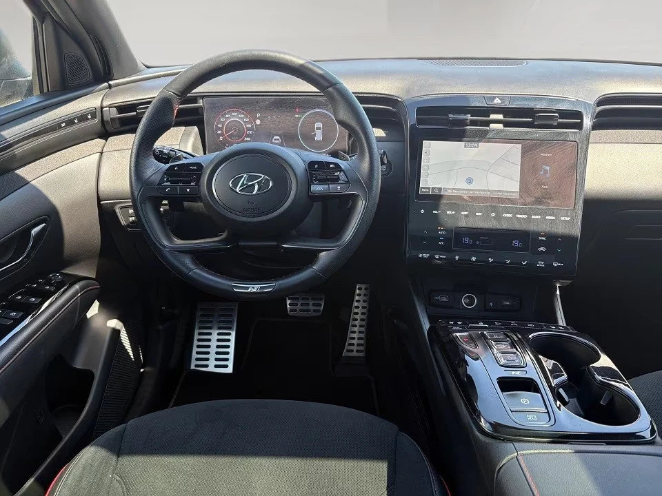 Hyundai Tucson 1.6HEV/230HP/N-LINE/4WD/360/PANO/KRELL/DIGI/474q, снимка 8 - Автомобили и джипове - 55132150