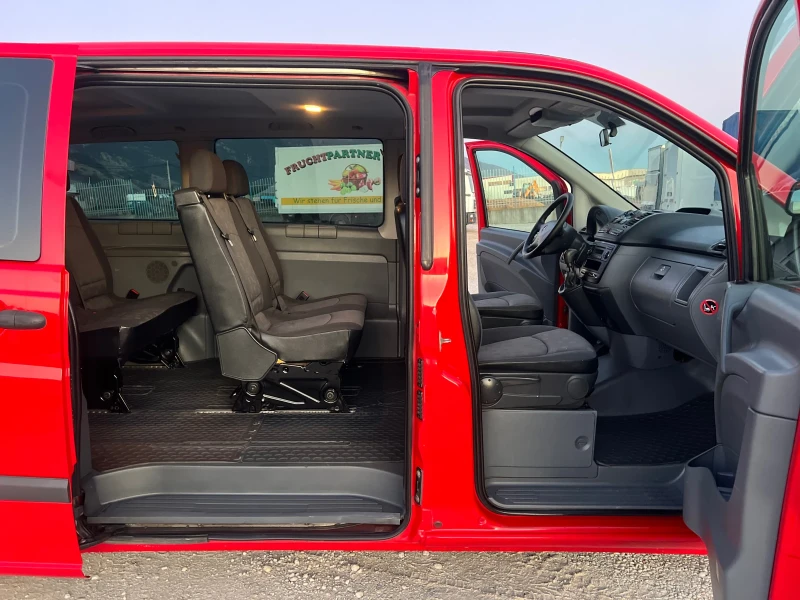 Mercedes-Benz Vito LONG / 9-места / Климатик / OM646, снимка 9 - Бусове и автобуси - 48612148